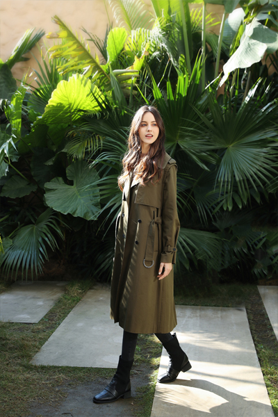 Nylon Trench Coat For Sale