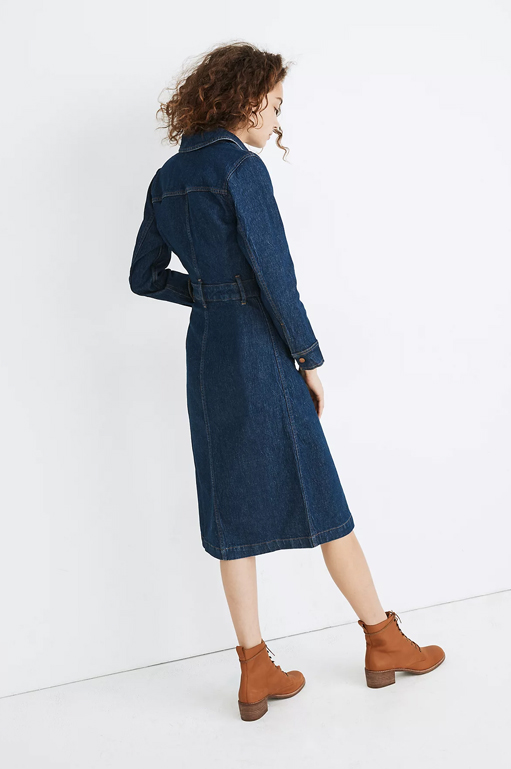 Organic Cotton Denim Dress