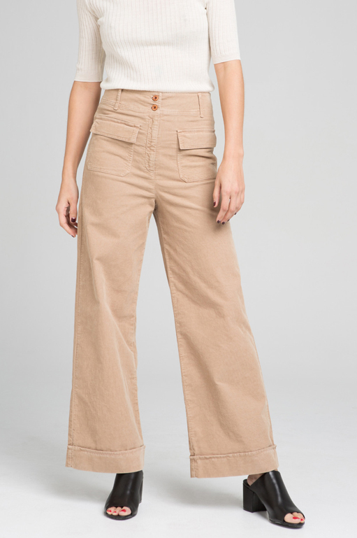 Sustainable Ladies & Womens Cord Trousers Wholesale Supplier | CEF