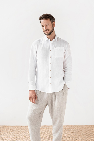 Eco-friendly Men's Hemp Shirts