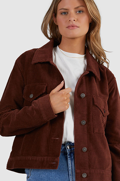 Sustainable Ladies & Womens Corduory Jacket Wholesale Supplier | CEF